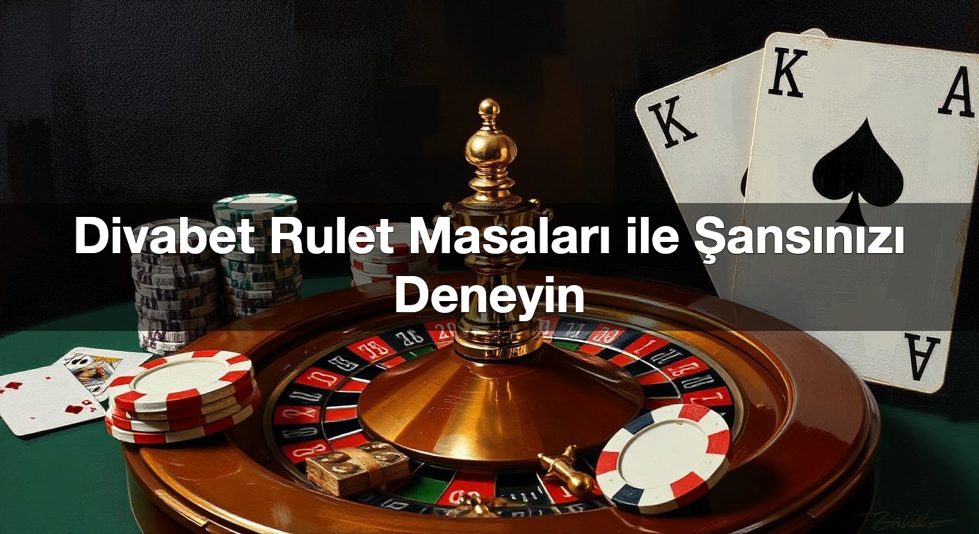 Divabet Rulet Masaları ile Şansınızı Deneyin